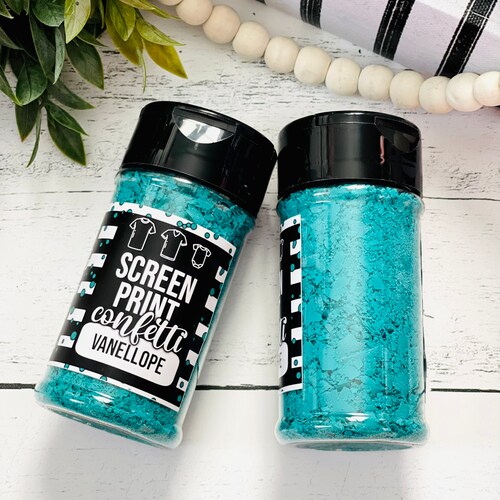 screen print confetti shirt