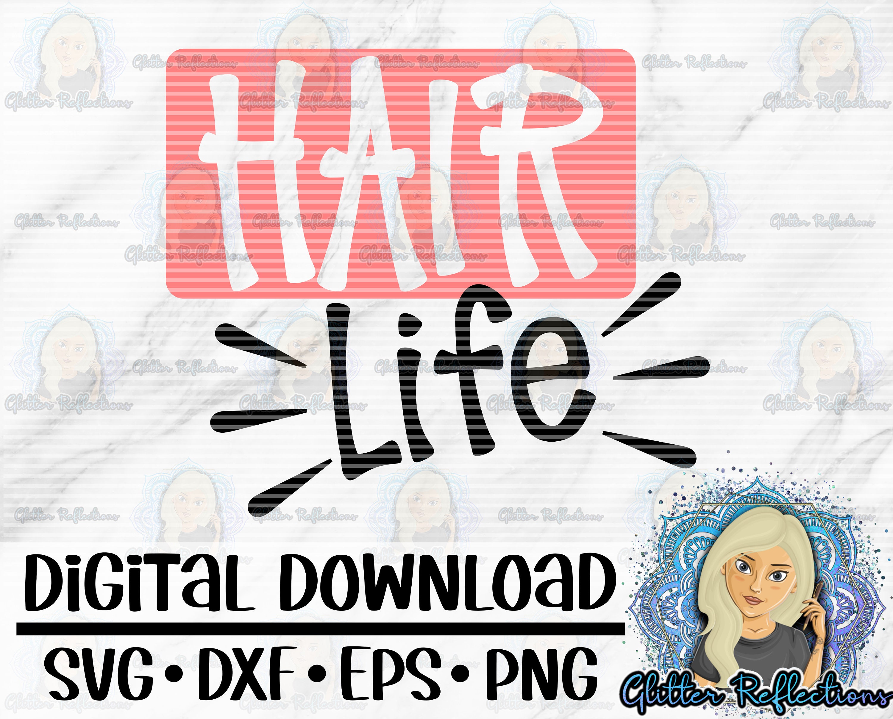 Download Hair Life Svg Hair Life Shirt Graphic Hair Stylist Svg Etsy