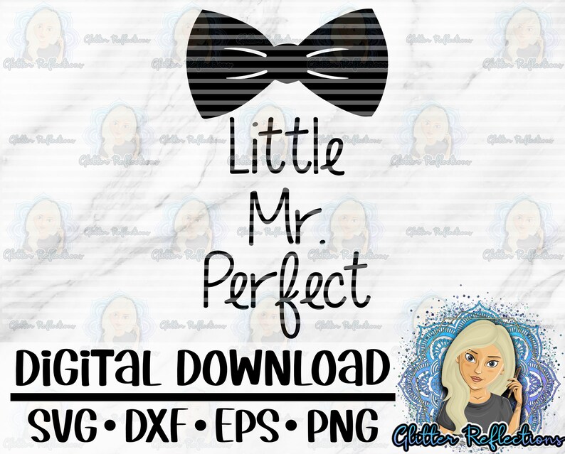 Download Mr Perfect Svg Baby Svg Cricut Cut File Cameo Cut File Etsy