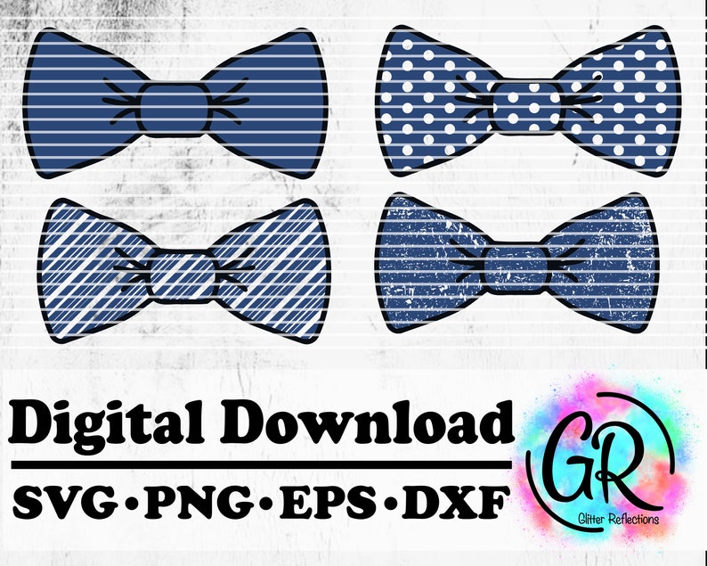 Bow Tie SVG Bow Ties Cricut cut file Cameo cut file | Etsy