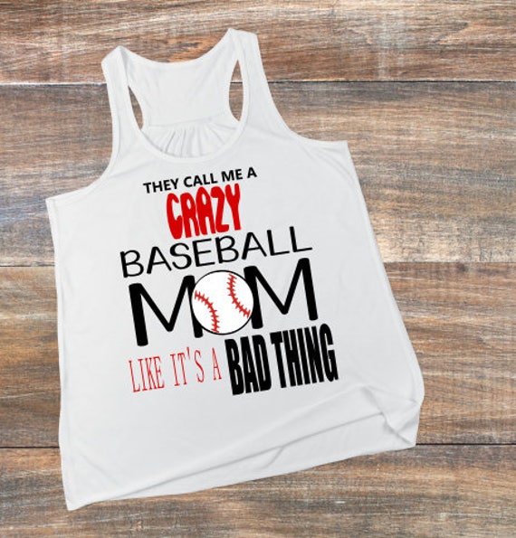 Download Crazy Baseball Mom SVG Shirt svg file | Etsy