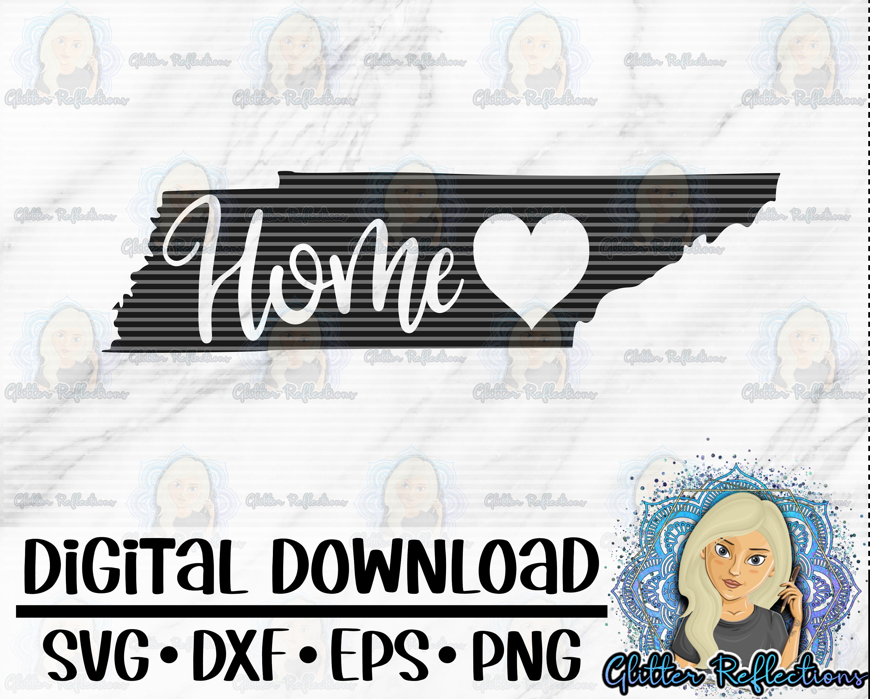 Download Tennessee Home Svg Svg Dxf Png Tennessee Cut File Vector Etsy