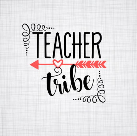 Download Teacher Tribe Teacher SVG Teacher Vector Cricut Cut File ...