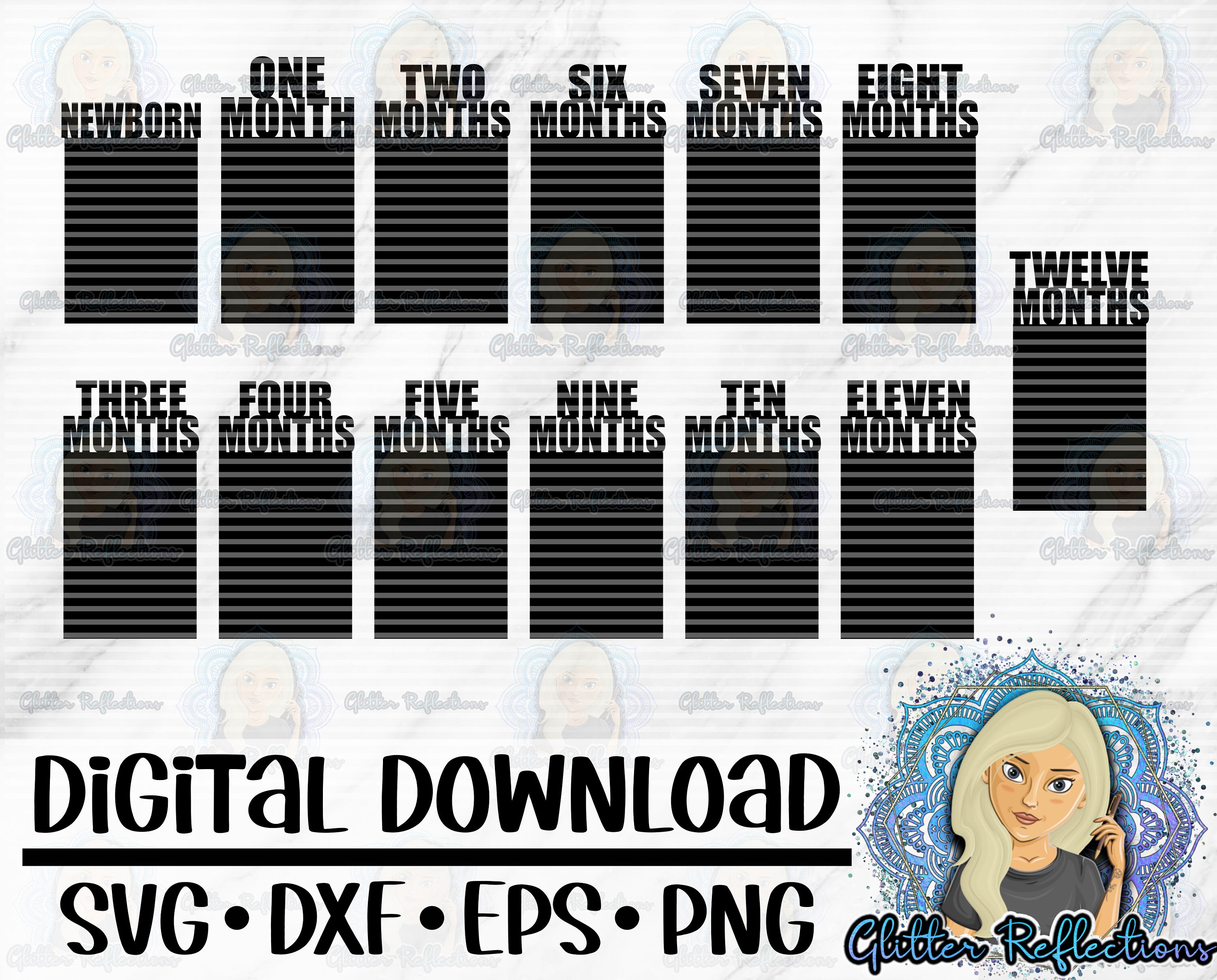 Download First Birthday Banner Svg Cut File