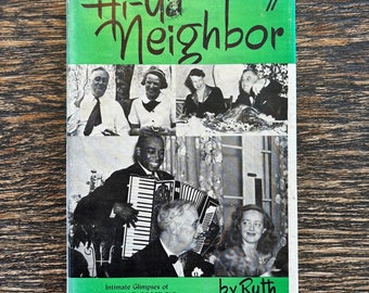 Hi-ya Neighbor by Ruth Stevens - Signed, First Edition