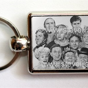 Carry On Team, double sided key ring