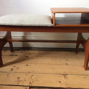 Telephone Table With Seat Etsy UK