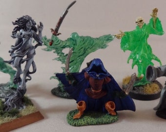 Painted Undead Miniatures (from the 'Reaper Miniatures', 'Reaper Bones', and miscellaneous lines)