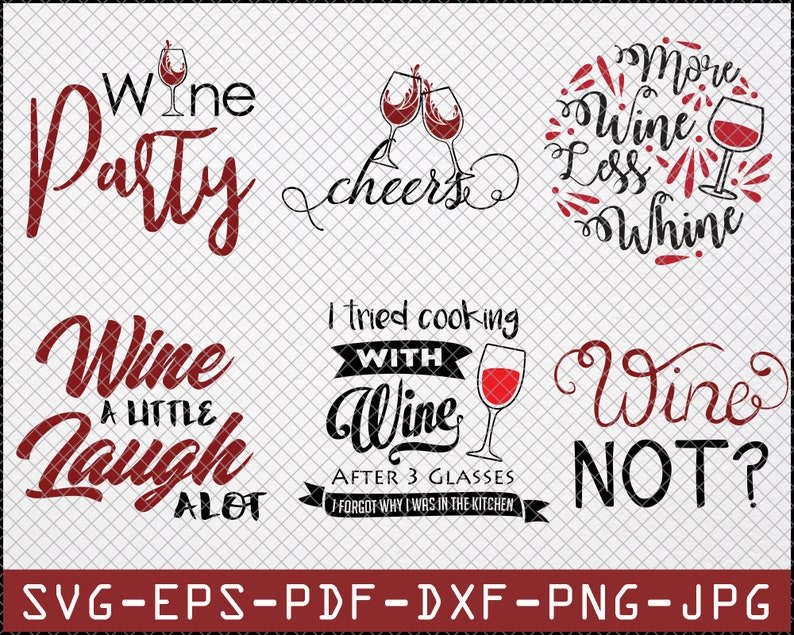 Download Wine Svg Bundle Wine Glass Svg Funny Wine Quote Wine ...