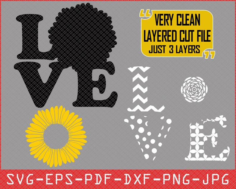 Download Sunflower Love Svg Sunflower Layered Trendy Svg Peace Love ...