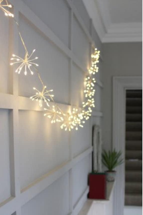 Starburst string lights mains deals