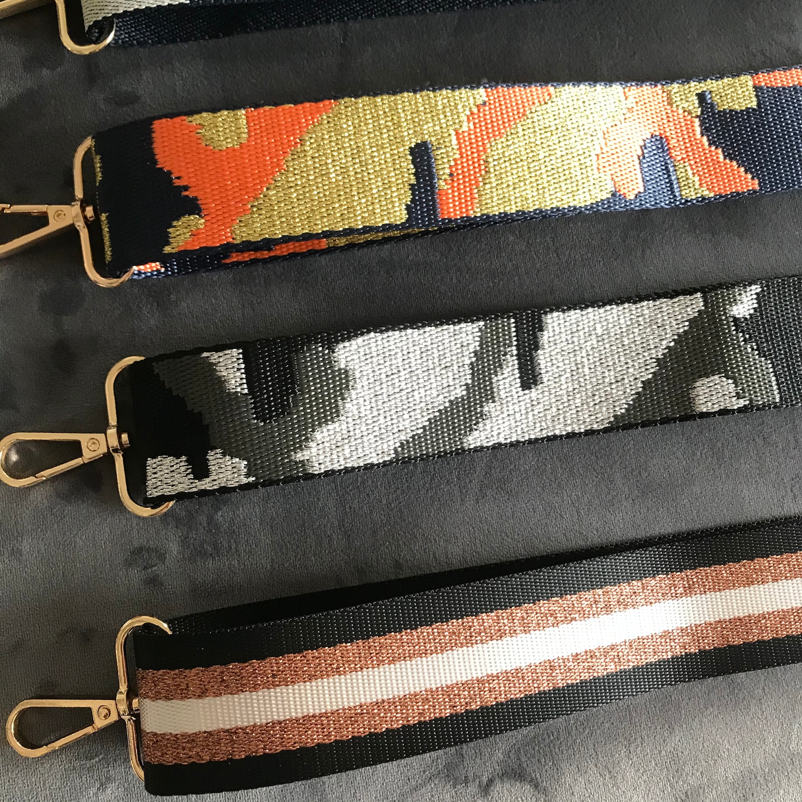 Bag strap fabric straps to change your bag. Etsy