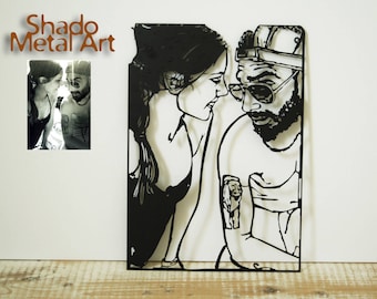 Regalo di compleanno personalizzato per lui, regalo di fidanzamento per gli uomini, regalo di nozze unico per coppia, regali di compleanno per il fidanzato, regali per il marito