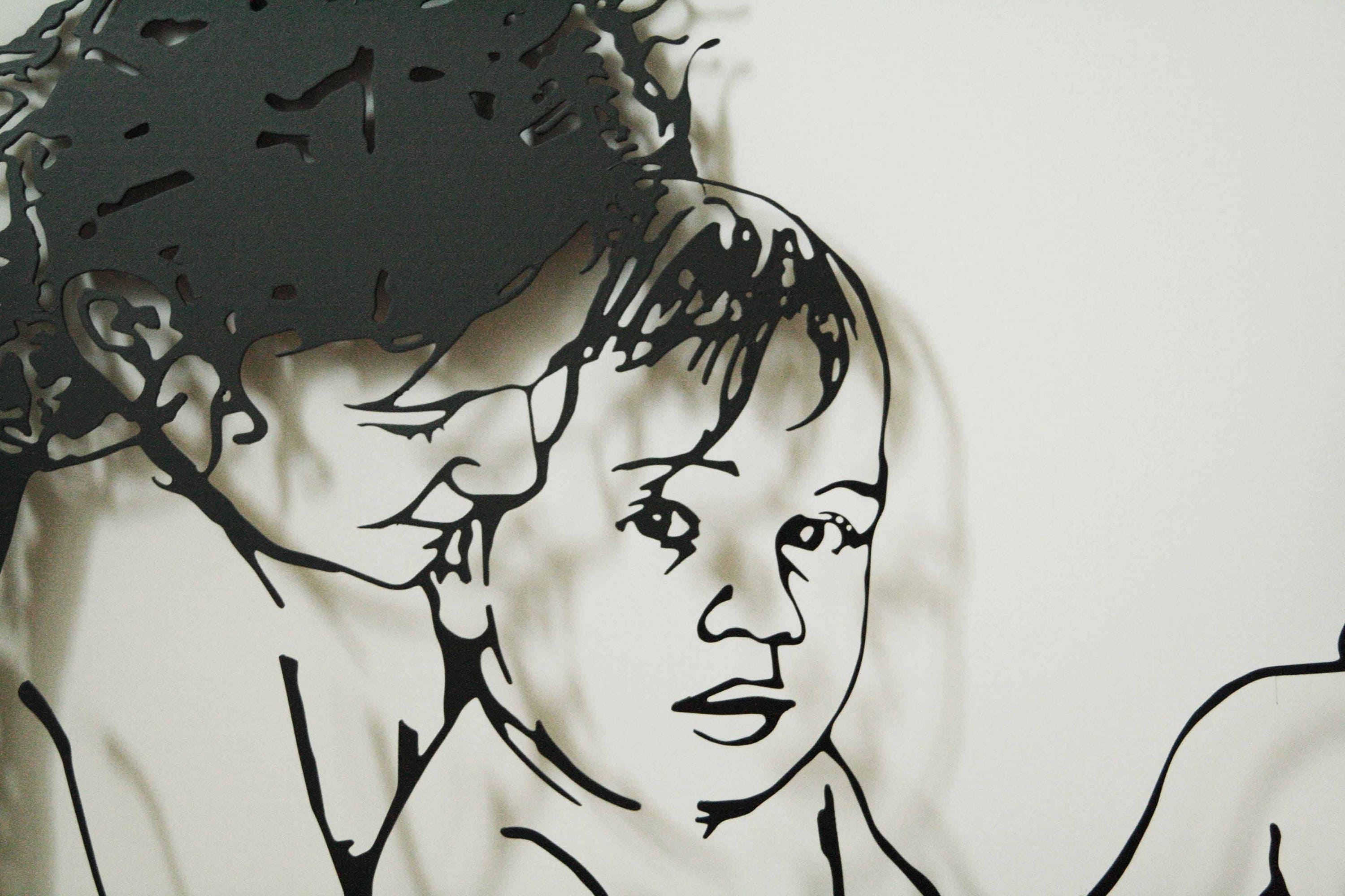 Personalized Metal Wall Art Laser Cut Metal Art Birthday Etsy