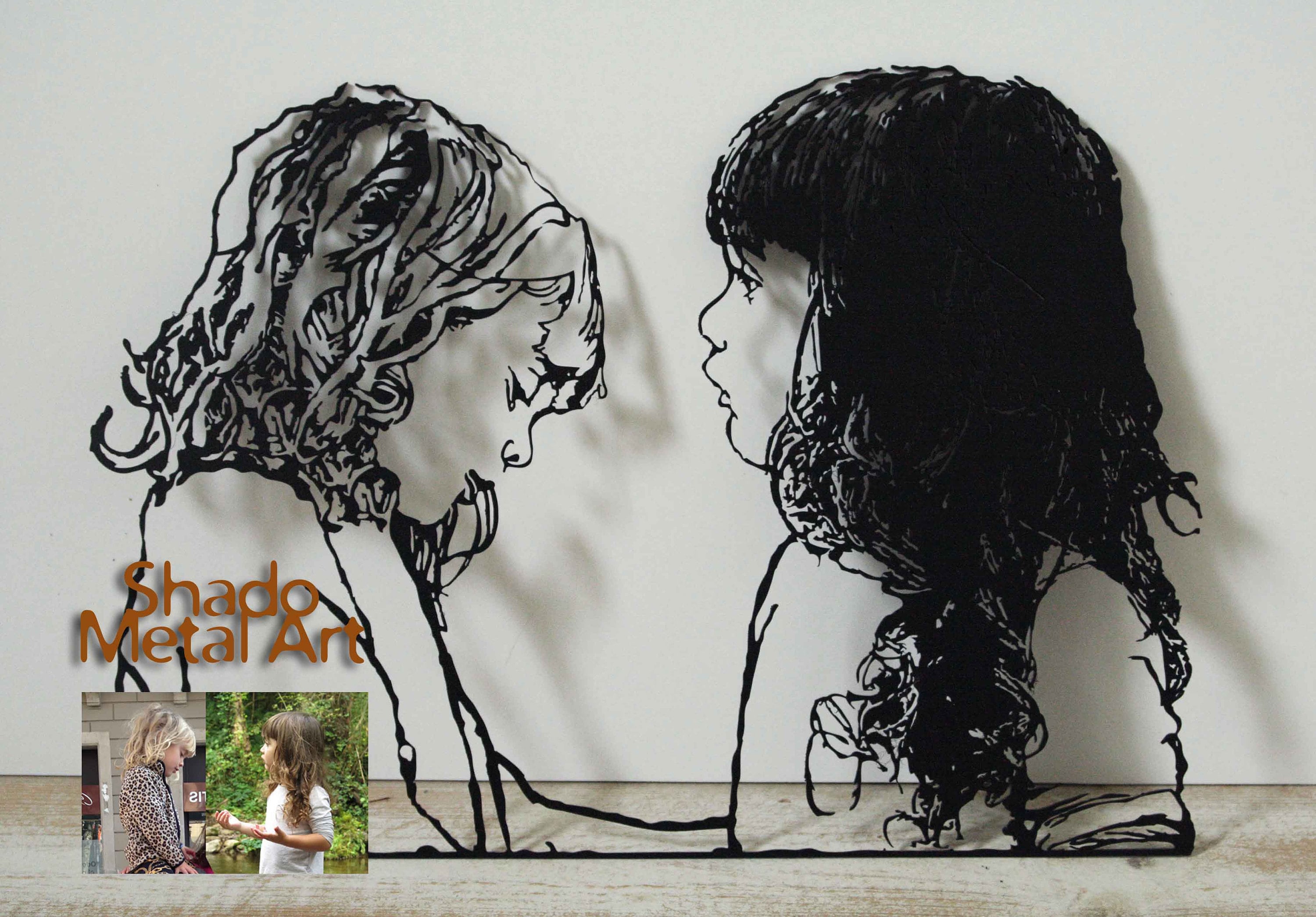 Custom Metal Wall Art Laser Cut Metal Art Wall Decor 10 Year Etsy