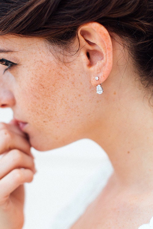 Orecchini A Goccia In Cristallo Ovale Per Sposa – Gioielli Eleganti Per Party E Cerimonie – Clearine