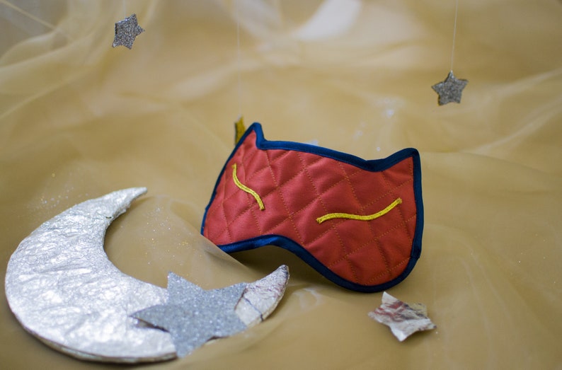 Cat Sleep Mask Kitten Mask for Women Sleeping Mask With Cat Etsy