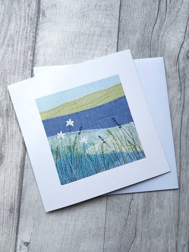 Countryside greeting card landscape card Etsy