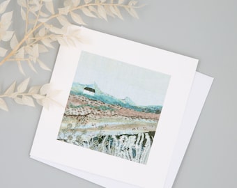 Landscape greeting card