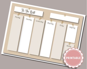 Weekly planner printable. printable habit tracker. schedule weekly printable. planner insert .habit track printable. digital planner