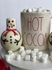 Set of  SNOWMEN Large Hot Chocolate Bombs, Chocolate Bombs, Cocoa Bombs with Marshmallows, Hot Cocoa bombs for Kids, Hot Chocolate Bomb 