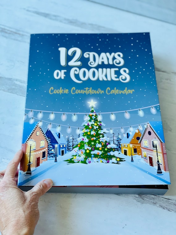 12 Cookie Advent Calendar Christmas Advent Calendar Chocolate Advent 12 Cookie Advent Calendar Christmas Advent Calendar Chocolate Advent