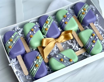 Baby Shower Favor Cakesicles, First Birthday, Elegant Wedding, Engagement, First Birthday, sweets table, Mothers Day, Mardi gras