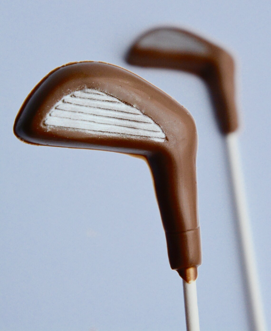 Chocolate Golf Club Lollipops 12 Retirement Golfer Etsy