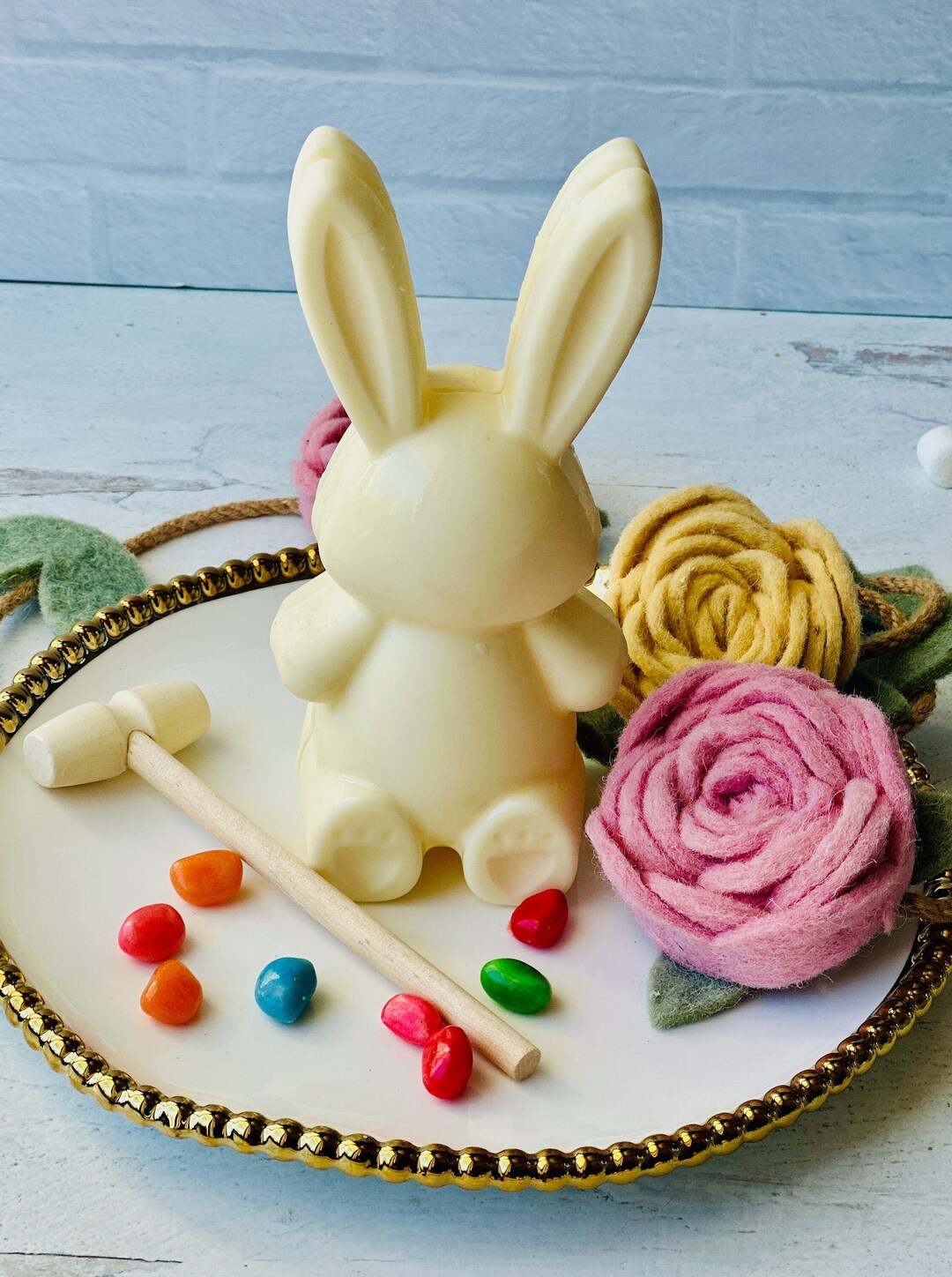 Faceless Breakable Easter Bunny - Etsy