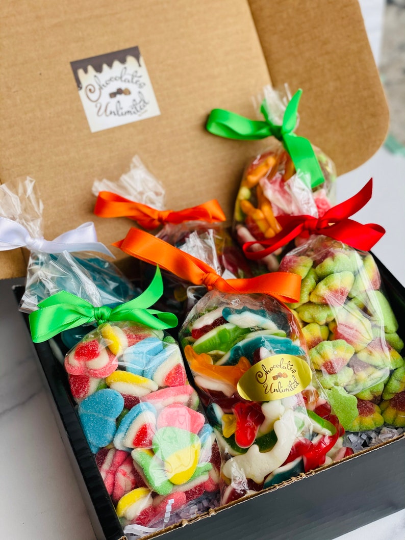 Gummy Candy Box, Candy Charcuterie, Sweet Mail, Bulk Candy, Tackle Box Jar, Candy Bags, Bulk Candy, Candy Buffet, Gift for Kids, Personalize image 2