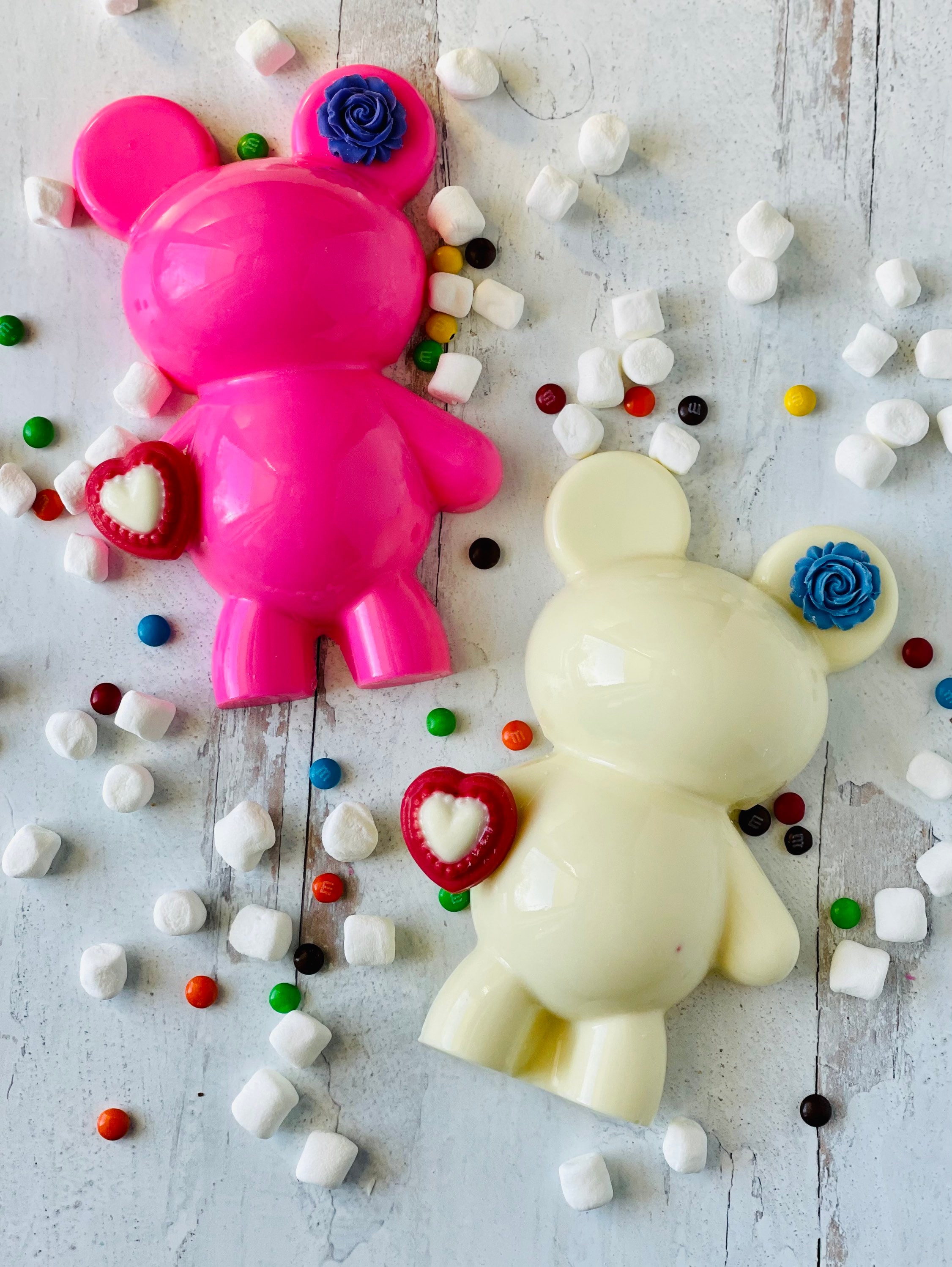 Breakable Chocolate Bear Gender Reveal, Valentines Chocolate, Gender Reveal, Wedding, Birthday, Engagement Gift, Gender Reveal Ideas