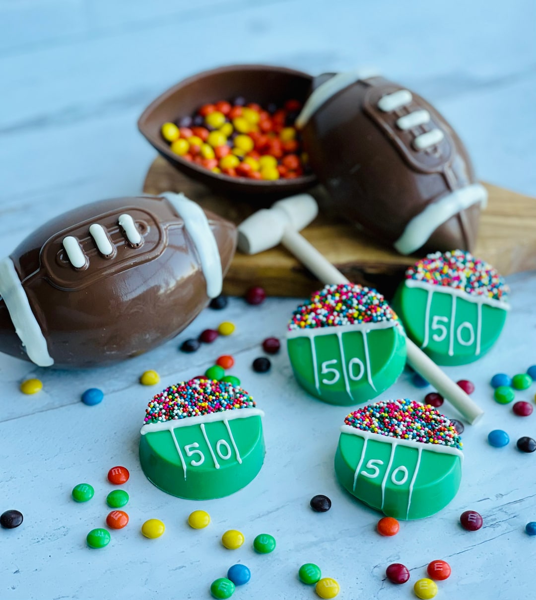 Super Bowl, Super Bowl Party, Football, Football Cookies, Super
