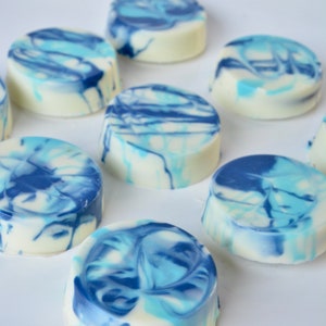 Tie Dye Cookies, Tie-Dye, Gourmet Chocolate, Hippie, Chocolate Covered Cookies, Tie Dye party favors, Candy Gift, Sweets image 2