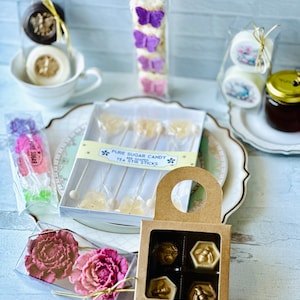 Bridgerton Inspired Candy Box, Lady Whistledown, Queen, Charlotte, Bridgerton gift, Society Papers, Tea