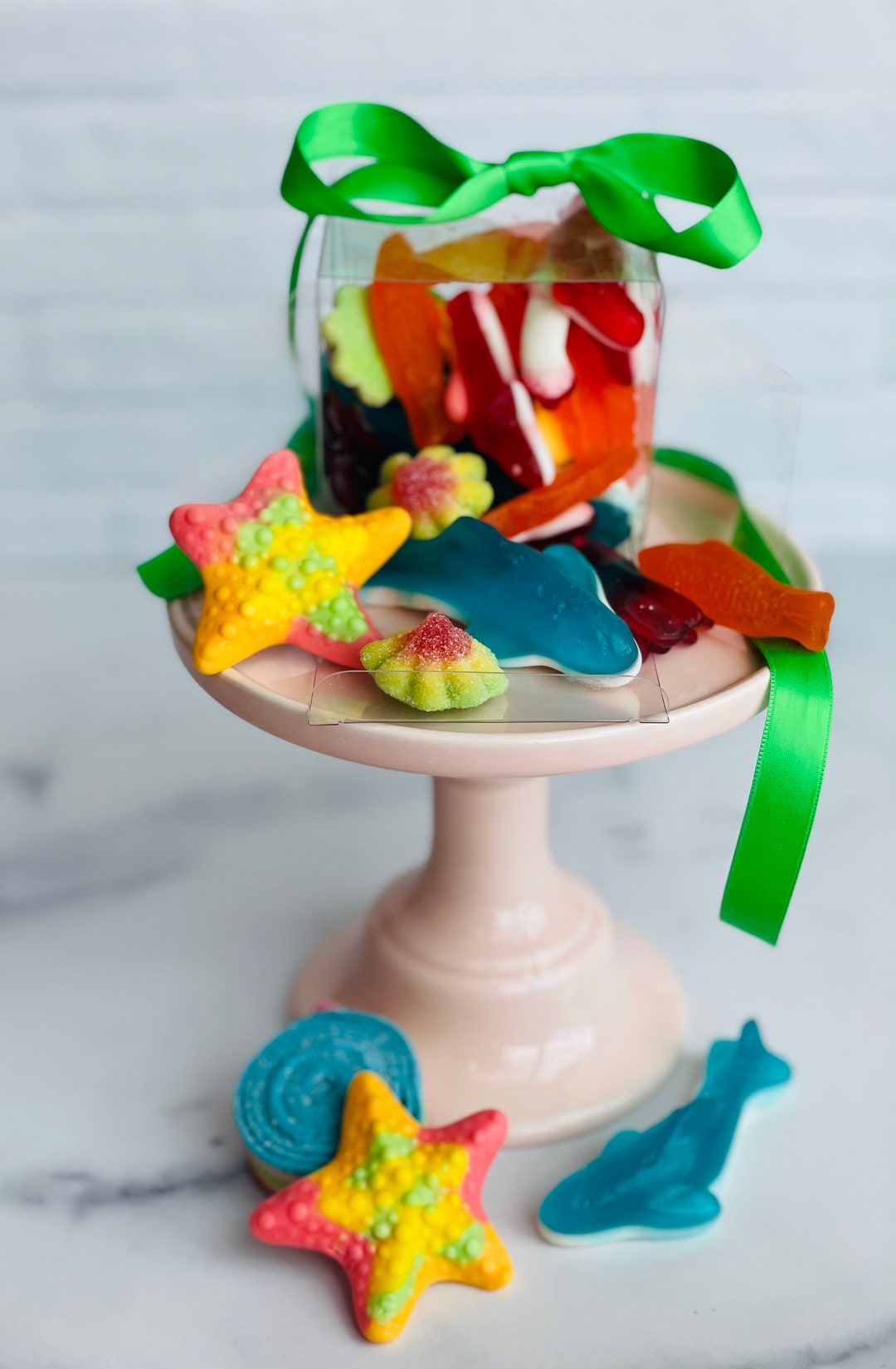 Gourmet Gummy Candy Box, Bulk Candy, Candy, Sweet and Sour, Favor Boxes