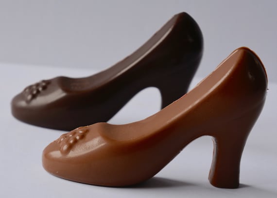 Chocolate Shoes 12 Cinderella Chocolate Shoe Candy Chocolate Cinderella Slipper Wizard of OZ Chocolate Shoe Princess Chocolate Candy Etsy