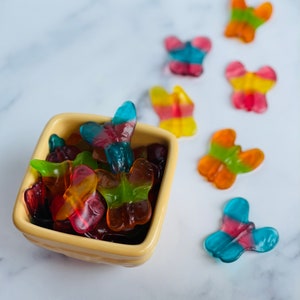 Gummies, Gummy Butterfly, Gummy Candy, Candy Box, Candy Cart, Candy Jar, Candy Bags, Bulk Candy, Butterflies, Candy Buffet, Gift for Kids