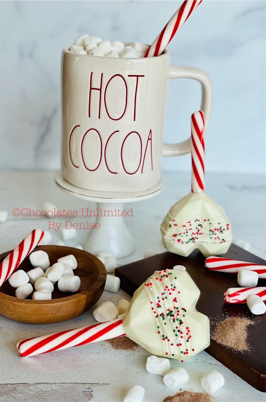 Set of 2 Hot Chocolate Peppermint Bomb, Chocolate Bombs, Cocoa Bombs ...
