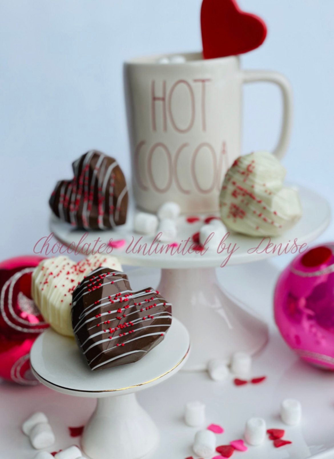 Personalized Wedding Hot Cocoa Bomb - Add Your Photo