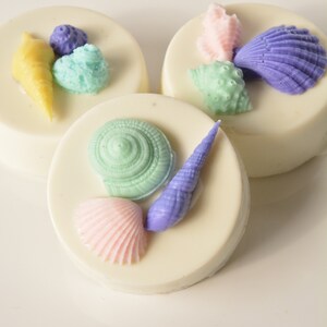 Sea Shell Chocolate Covered Cookies, Gourmet Chocolates, Beach wedding, Party Favors, Handmade, Wedding Favors, Bridesmaid Gift image 2