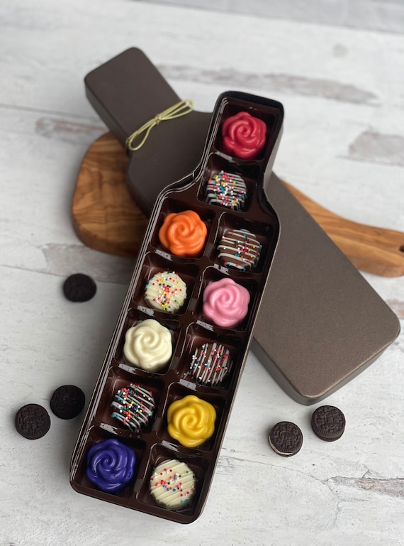 Wine Bottle Chocolate, Charcuterie board, Wedding Gift, Wedding Favor