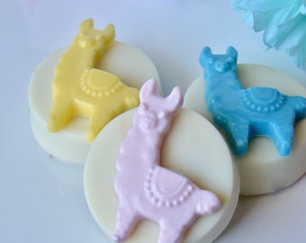 Llama Cookies (12), Alpaca Cookies, Birthday cookies, Llama gift, Llama party, Alpaca Birthday, Farm Animals cookies, Chocolate