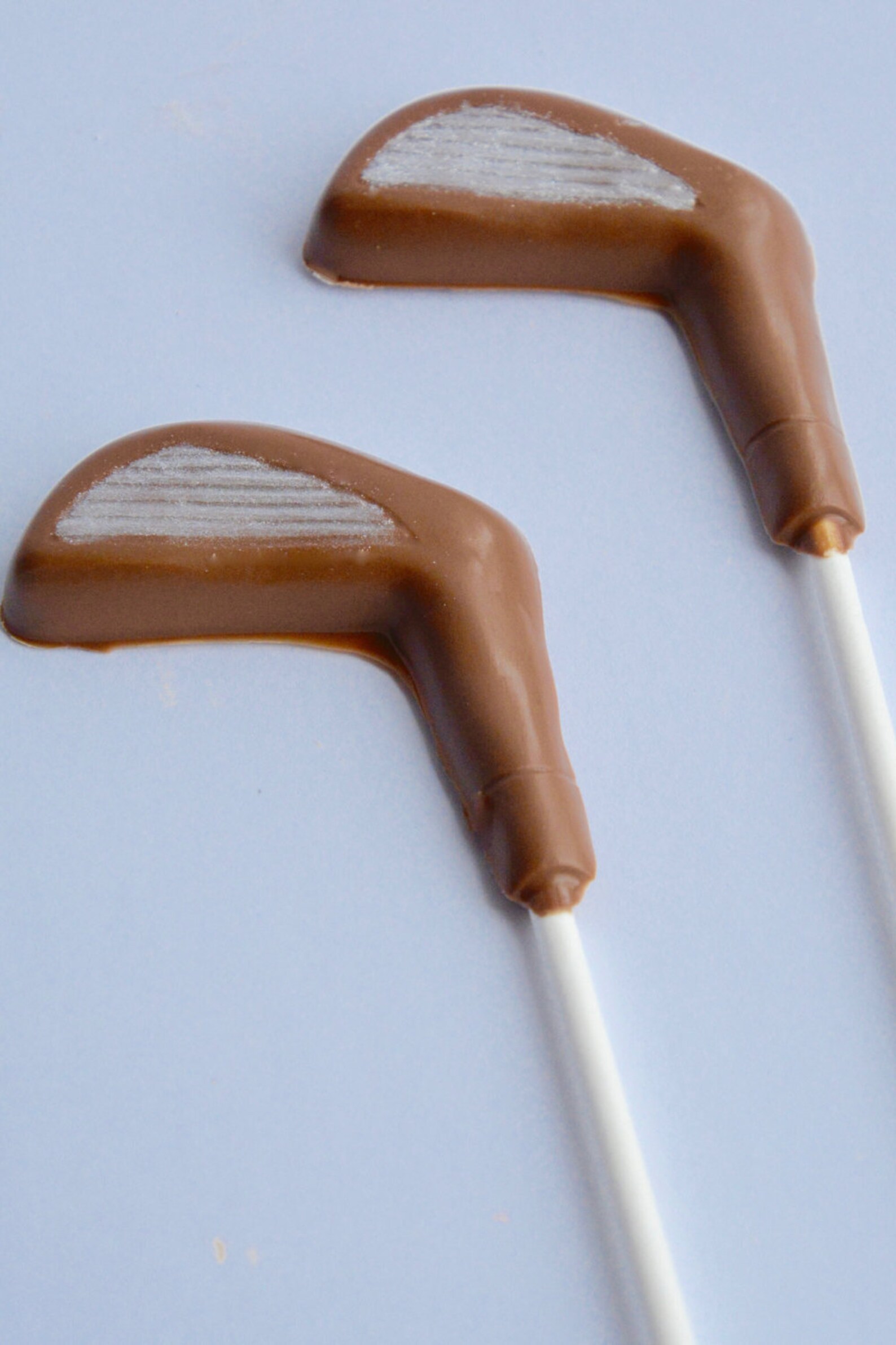 Chocolate Golf Club Lollipops 12 Retirement Golfer Etsy