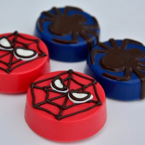 Chocolate, Spiderman Chocolate, Spiderman Party, Halloween Party, Superhero Party, Superhero Birthday Favors, Super Hero Party, image 3