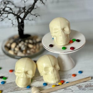Mini Skull Breakable Chocolate (Box of 3)