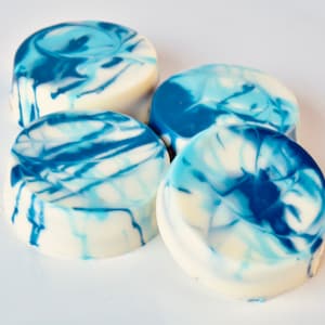 Tie Dye Cookies, Tie-Dye, Gourmet Chocolate, Hippie, Chocolate Covered Cookies, Tie Dye party favors, Candy Gift, Sweets image 1