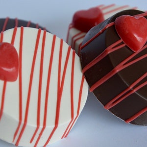 Valentines Chocolate Covered Cookies, Wedding Favors (12), Wedding Favor, Galentines Day, Chocolate Cookie, Engagement Cookies, Candy Buffet