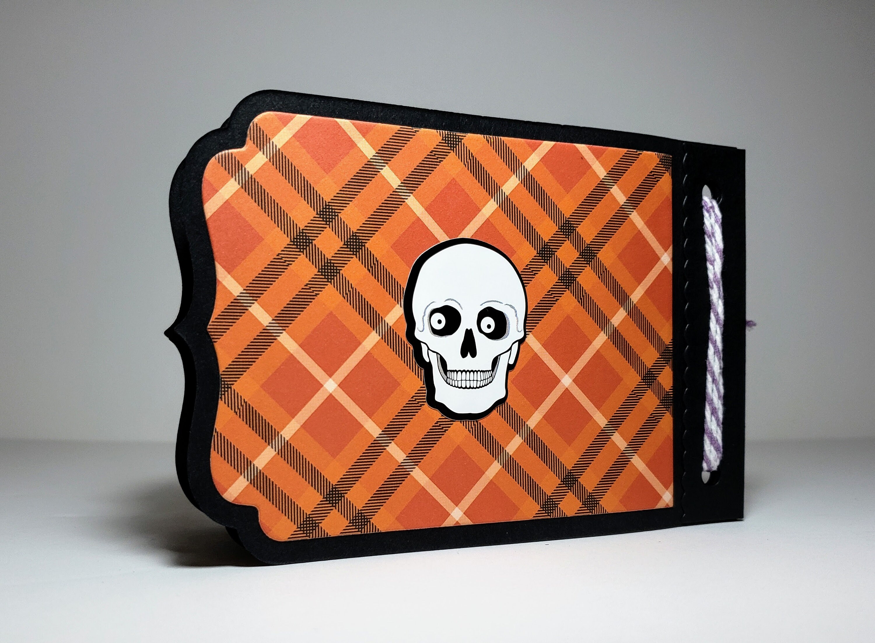 Halloween Mini Album, Halloween Scrapbook, Halloween Photo Book, 4x6 ...