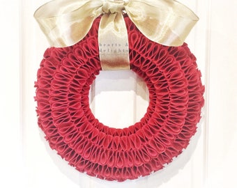 red christmas wreath christmas decorations festive wreath red christmas decorations felt wreath wall hangings christmas home decor - Red Christmas Wreath red christmas wreath christmas decorations festive wreath red christmas decorations felt wreath wall hangings christmas home decor - Red Christmas Wreath