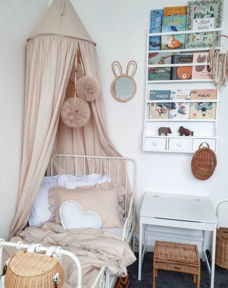 Large Beige Pom Poms Neutral Nursery Decor Pom Poms Decor Etsy UK